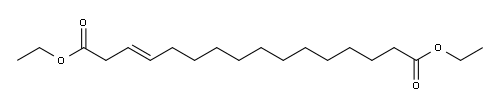 3-Hexadecenedioic acid diethyl ester