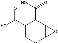 Hexahydro-3,4-epoxyphthalic acid Structure