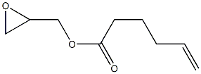 5-Hexenoic acid (oxiran-2-yl)methyl ester Structure