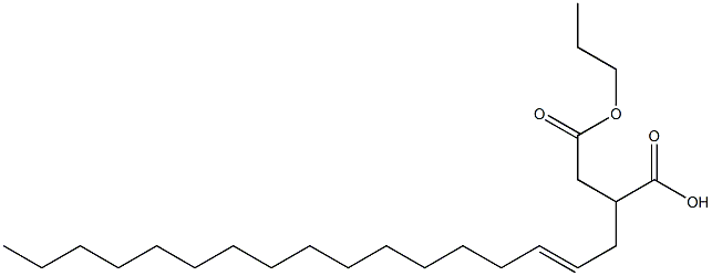 2-(2-Heptadecenyl)succinic acid 1-hydrogen 4-propyl ester|