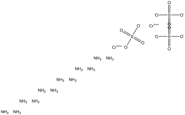 Hexamminechromium(III) sulfate Structure