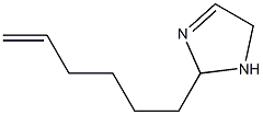 2-(5-Hexenyl)-3-imidazoline Structure