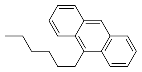 9-Hexylanthracene