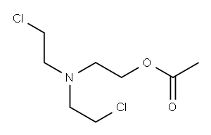 Acetic acid 2-[bis(2-chloroethyl)amino]ethyl ester