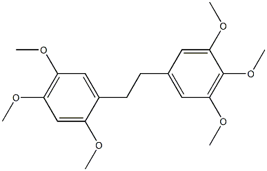 2,3',4,4',5,5'-Hexamethoxybibenzyl Structure