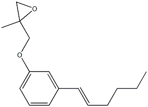 3-(1-Hexenyl)phenyl 2-methylglycidyl ether