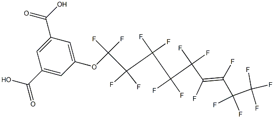 5-[(Heptadecafluoro-6-nonenyl)oxy]isophthalic acid