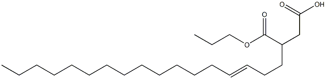3-(3-Heptadecenyl)succinic acid 1-hydrogen 4-propyl ester