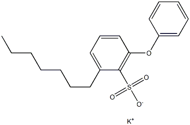 2-Heptyl-6-phenoxybenzenesulfonic acid potassium salt