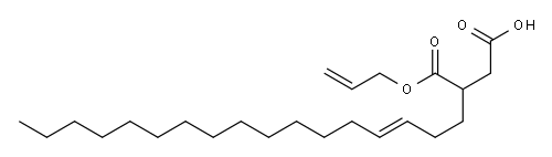 3-(3-Heptadecenyl)succinic acid 1-hydrogen 4-allyl ester