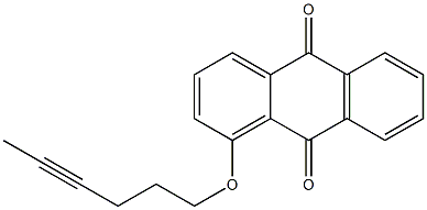 1-(4-Hexynyloxy)anthraquinone