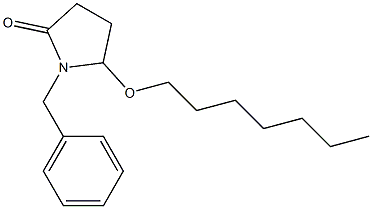 5-(Heptyloxy)-1-[benzyl]pyrrolidin-2-one Structure