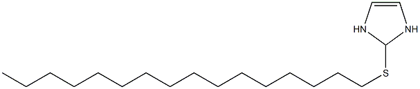 2-(Hexadecylthio)-4-imidazoline Structure