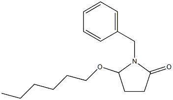 5-(Hexyloxy)-1-[benzyl]pyrrolidin-2-one 结构式