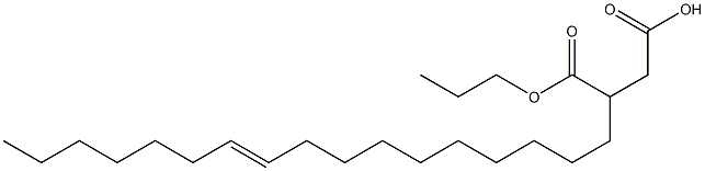 3-(10-Heptadecenyl)succinic acid 1-hydrogen 4-propyl ester