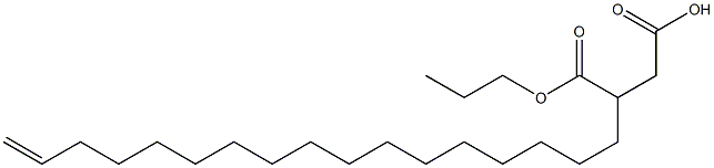 3-(16-Heptadecenyl)succinic acid 1-hydrogen 4-propyl ester