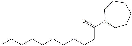 Hexahydro-1-undecanoyl-1H-azepine Structure