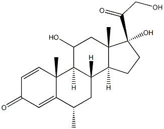 6A-methylprednisolone Structure