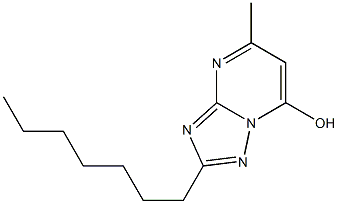 2-heptyl-5-methyl[1,2,4]triazolo[1,5-a]pyrimidin-7-ol|