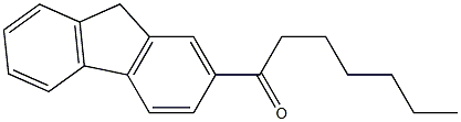 1-(9H-fluoren-2-yl)heptan-1-one Structure