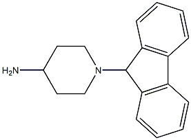 1-(9H-fluoren-9-yl)piperidin-4-amine Structure
