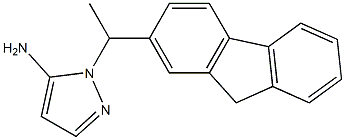 1-[1-(9H-fluoren-2-yl)ethyl]-1H-pyrazol-5-amine