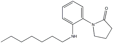 1-[2-(heptylamino)phenyl]pyrrolidin-2-one