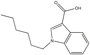 1-hexyl-1H-indole-3-carboxylic acid