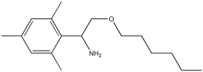 2-(hexyloxy)-1-(2,4,6-trimethylphenyl)ethan-1-amine