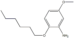 2-(hexyloxy)-5-methoxyaniline Structure
