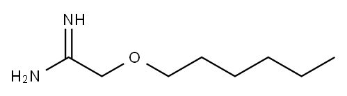 2-(hexyloxy)ethanimidamide