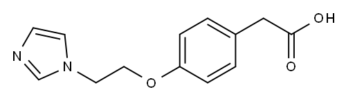 2-{4-[2-(1H-imidazol-1-yl)ethoxy]phenyl}acetic acid