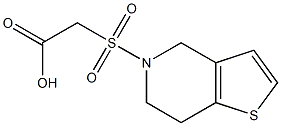 2-{4H,5H,6H,7H-thieno[3,2-c]pyridine-5-sulfonyl}acetic acid