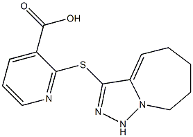 2-{5H,6H,7H,8H,9H-[1,2,4]triazolo[3,4-a]azepin-3-ylsulfanyl}pyridine-3-carboxylic acid