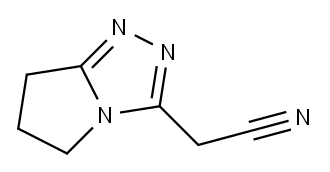 2-{5H,6H,7H-pyrrolo[2,1-c][1,2,4]triazol-3-yl}acetonitrile