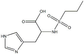 3-(1H-imidazol-4-yl)-2-[(propylsulfonyl)amino]propanoic acid