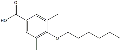 4-(hexyloxy)-3,5-dimethylbenzoic acid