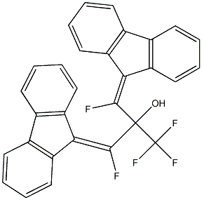 3-(9H-fluoren-9-ylidene)-2-[9H-fluoren-9-ylidene(fluoro)methyl]-1,1,1,3-tetrafluoro-2-propanol