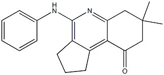 1,2,3,6,7,8-Hexahydro-4-(phenylamino)-7,7-dimethyl-9H-cyclopenta[c]quinolin-9-one