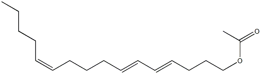 Acetic acid (4E,6E,11Z)-4,6,11-hexadecatrienyl ester