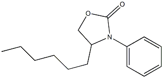 4-Hexyl-3-phenyloxazolidin-2-one
