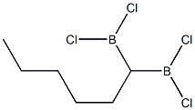 Hexane-1,1-diylbis(dichloroborane)
