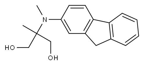 2-[(9H-Fluoren-2-yl)methylamino]-2-methyl-1,3-propanediol Structure