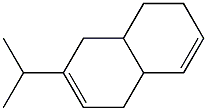 1,2,4a,5,8,8a-Hexahydro-7-isopropylnaphthalene Structure