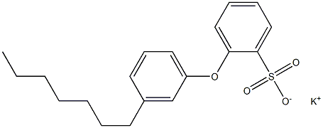 2-(3-Heptylphenoxy)benzenesulfonic acid potassium salt