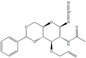 2-AcetaMido-3-O-allyl-4,6-O-benzylidene-2-deoxy-beta-D-glucopyranosyl Azide