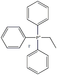 Ethyltriphenylphosphonium iodide Struktur