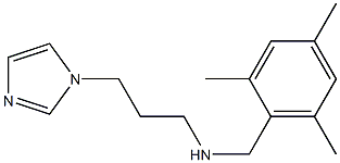 [3-(1H-imidazol-1-yl)propyl][(2,4,6-trimethylphenyl)methyl]amine Structure