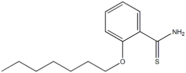 2-(heptyloxy)benzene-1-carbothioamide Structure