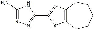 5-{4H,5H,6H,7H,8H-cyclohepta[b]thiophen-2-yl}-4H-1,2,4-triazol-3-amine